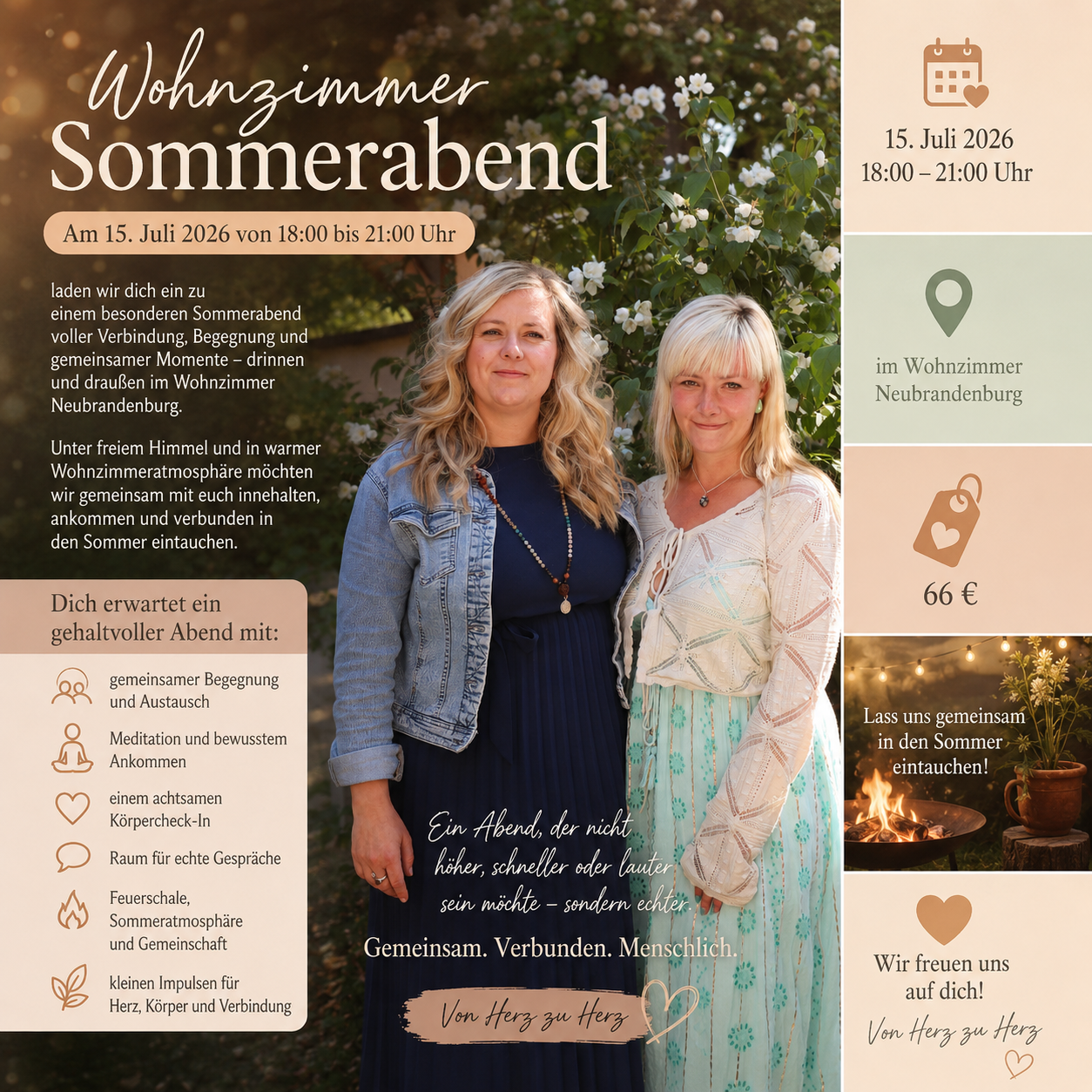 WOHNZIMMER-SOMMERABEND